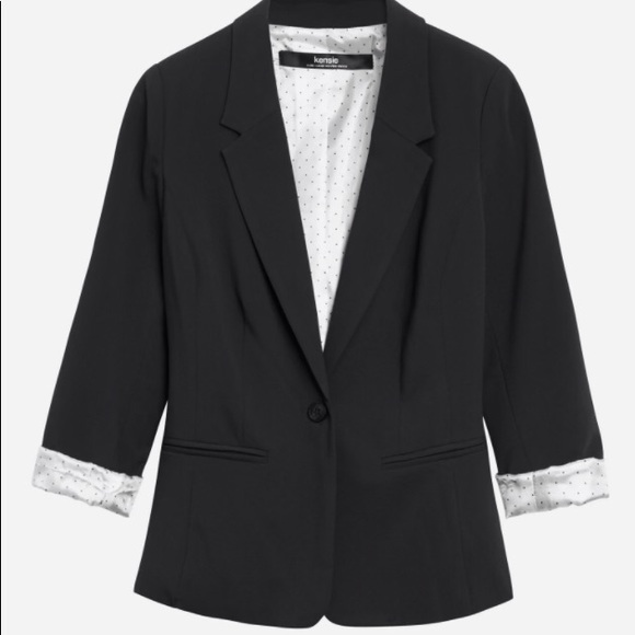 Kensie Stretch Crepe Blazer